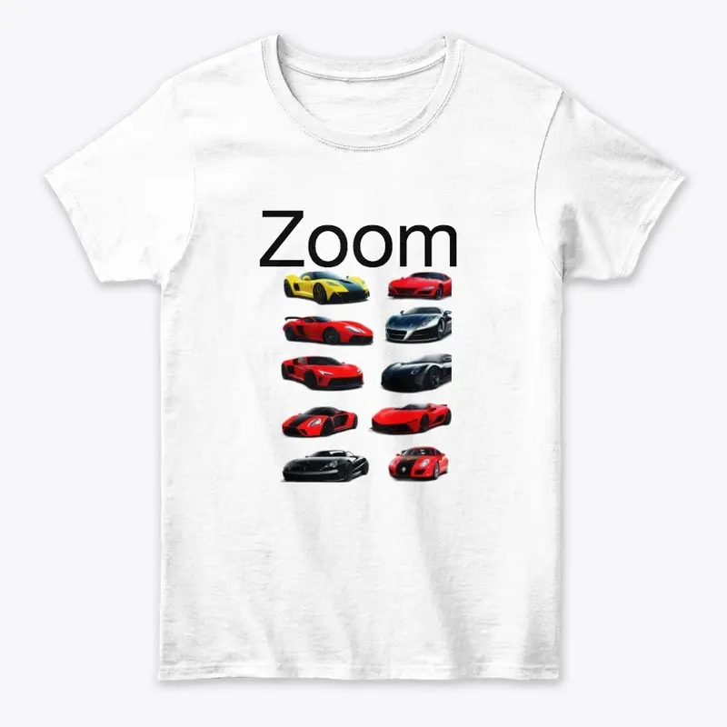 Zoom Fast Cars T-Shirt