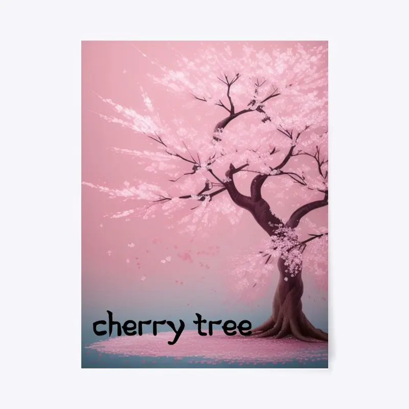 Cherry Tree in Bloom